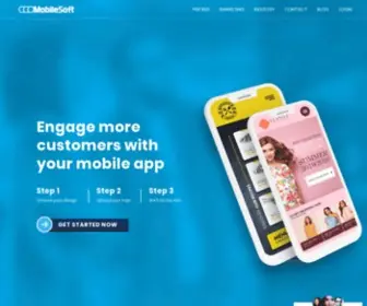 Mobilesoft.com(Mobile Apps for Small Business) Screenshot