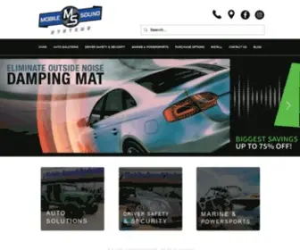 Mobilesoundsystems.com(Mobile Sound) Screenshot