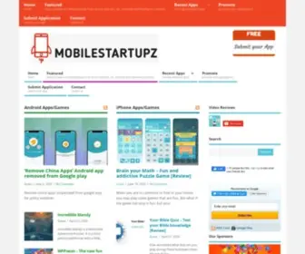 Mobilestartupz.com(Mobile Application Review) Screenshot