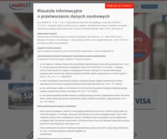 Mobilet.pl(Twój bilet w komórce) Screenshot