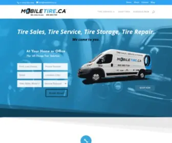 Mobiletire.ca(Mobile Tire) Screenshot