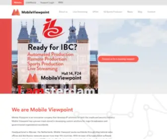 Mobileviewpoint.com(Live video over bonded 3G and 4G) Screenshot