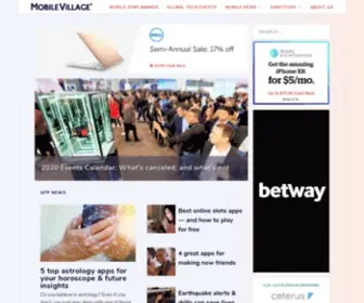 Mobilevillage.com(The #1 Source for Top Mobile News) Screenshot