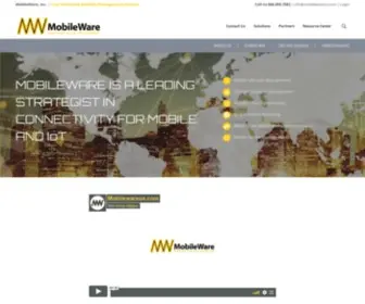 Mobilewareus.com(Mobileware Enterprise Mobility Management) Screenshot