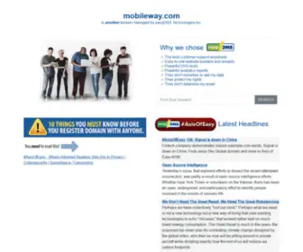 Mobileway.com(SAP Software Solutions) Screenshot