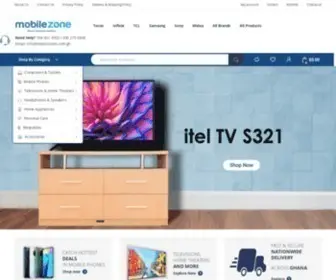 Mobilezone.com.gh(Mobilezone Ghana) Screenshot