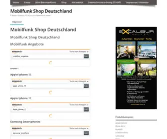 Mobilfunk-Shop-Deutschland.de(Mobilfunk Shop Deutschland) Screenshot