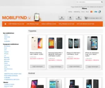 Mobilfynd.se(Nya och begagnade mobiltelefoner billigt) Screenshot