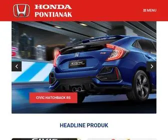 Mobilhondapontianak.com(Promo Honda Pontianak) Screenshot