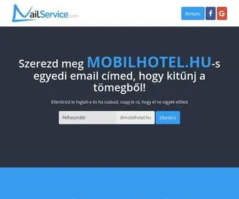 Mobilhotel.hu(Ingyenes emailcím domainnel) Screenshot