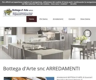 Mobilibottegadarte.com(Bottega d'Arte snc ARREDAMENTI) Screenshot