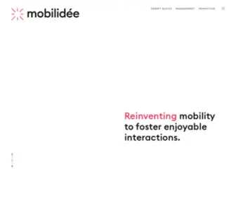 Mobilidee.ch(Réinventer la mobilité pour le bien) Screenshot