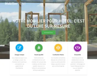 Mobilier-Hotel-Bar-Restaurant.com(Mobilier bar) Screenshot