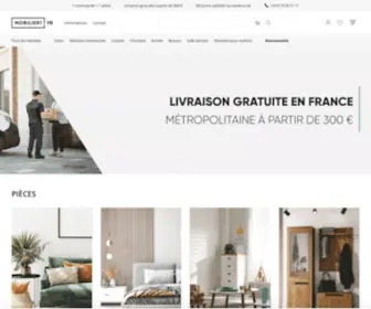 Mobilier1.fr(Meubles en ligne) Screenshot