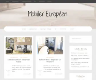 Mobiliereuropeen.com(Tout) Screenshot