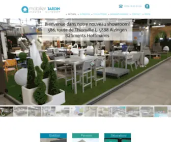 Mobilierjardin.lu(Mobilier intérieur et extérieur à Luxembourg) Screenshot