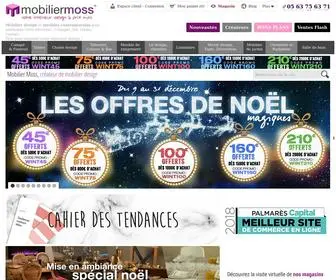Mobiliermoss.com(Mobilier Moss) Screenshot