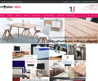 Mobiliernitro.com(Vente de mobilier design et meuble design) Screenshot