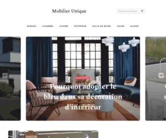 Mobilierunique.com(Mobilier Unique) Screenshot