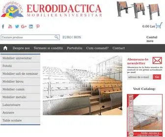 Mobilieruniversitar.ro(Oferta de produse cuprinde) Screenshot