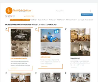 Mobilificiomaieron.it(Mobilificio Maieron Paluzza) Screenshot