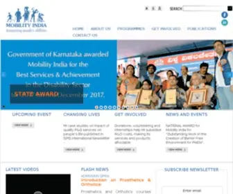 Mobility-India.org(Mobility India) Screenshot