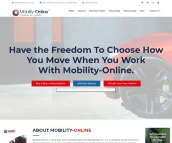 Mobility-Online.co.za(Mobility Online) Screenshot