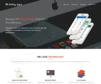 Mobilityappz.com(Mobile App Development Company) Screenshot