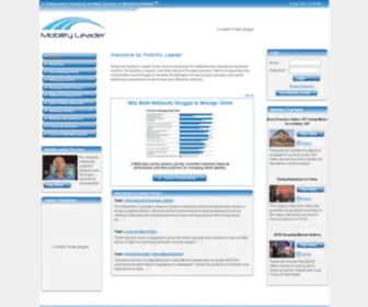 Mobilityleader.com(Mobility Leader) Screenshot