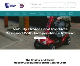 Mobilitylj.com.au(The original and oldest mobility aids business on the central coast the mobility centre) Screenshot