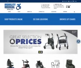Mobilitymedicalinc.com(Home Mobility Medical Flowood) Screenshot
