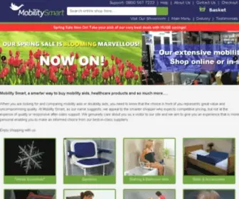 Mobilitysmart.co.uk(Mobility Aids) Screenshot