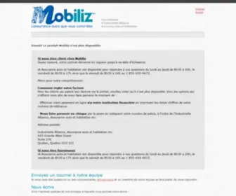 Mobiliz.ca(The car insurance that you control) Screenshot