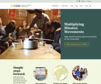 Mobilization.org(The Center for Mission Mobilization) Screenshot