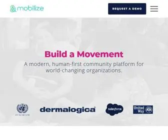 Mobilize.io(Mobilize is now Forj Community) Screenshot
