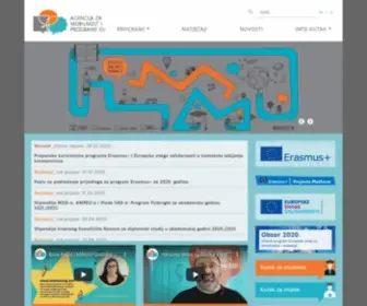 Mobilnost.hr(Agencija za mobilnost i programe EU) Screenshot