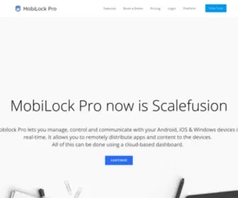 Mobilockpro.com(MobiLock Pro) Screenshot