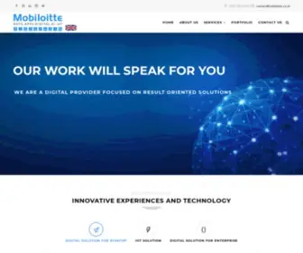 Mobiloitte.co.uk(Mobile App Development Company in London) Screenshot