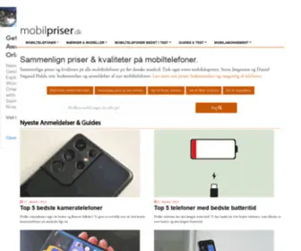 Mobilpriser.dk(Mobiltelefoner) Screenshot