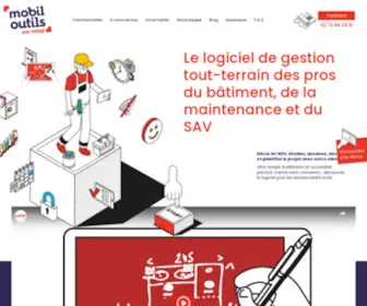 Mobilsoftware.fr(Le logiciel de gestion commerciale et sav des professionnels) Screenshot