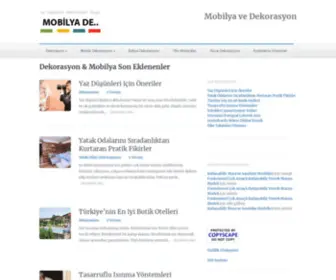 Mobilyade.com(Dekorasyon & Mobilya Fikirleri) Screenshot