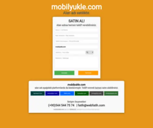 Mobilyukle.com(Online TL yÃ¼kle) Screenshot