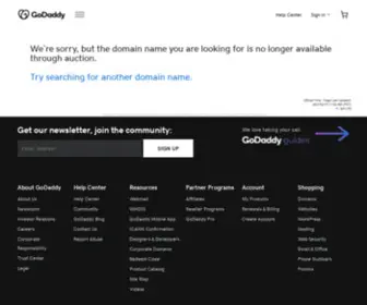 Mob.info(GoDaddy Auctions) Screenshot