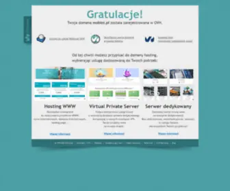 Mobini.pl(OVHcloud wspiera Twój rozwój poprzez najlepsze rozwiązania www) Screenshot