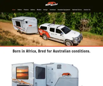 Mobinomad.com.au(Mobi Nomad) Screenshot