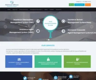 Mobinsuresoftware.com(Mobinsure) Screenshot
