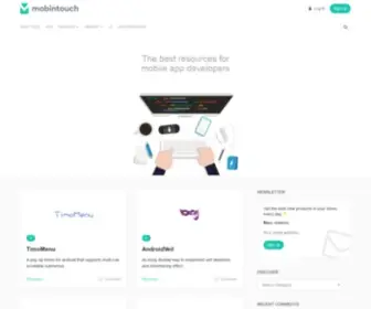 Mobintouch.com(Mobile) Screenshot