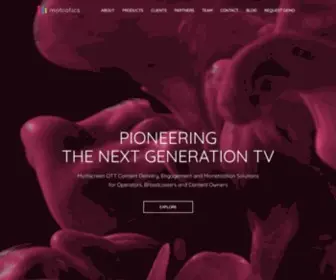 Mobiotics.com(Pioneering Next Generation TV) Screenshot