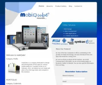 Mobiqube.com(Development) Screenshot