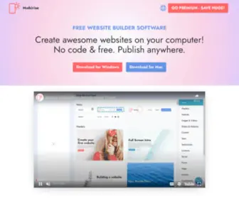Mobirise.com(Free ✨ AI Website Builder Software) Screenshot